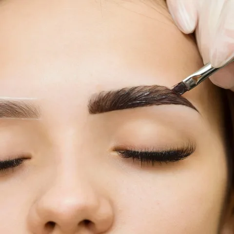 Kaş Boyama - eyebrow coloring